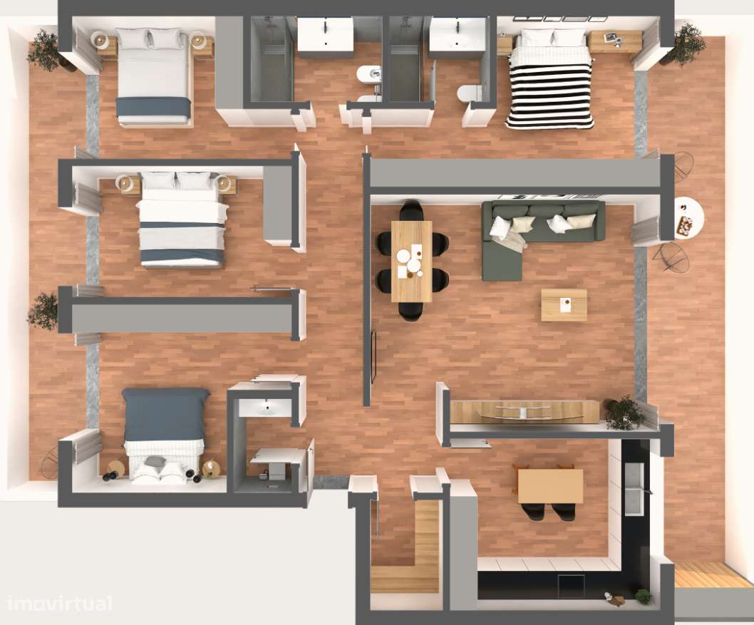 Apartamento T4 Venda em Tavira (Santa Maria e Santiago),Tavira - Grande imagem: 2/8