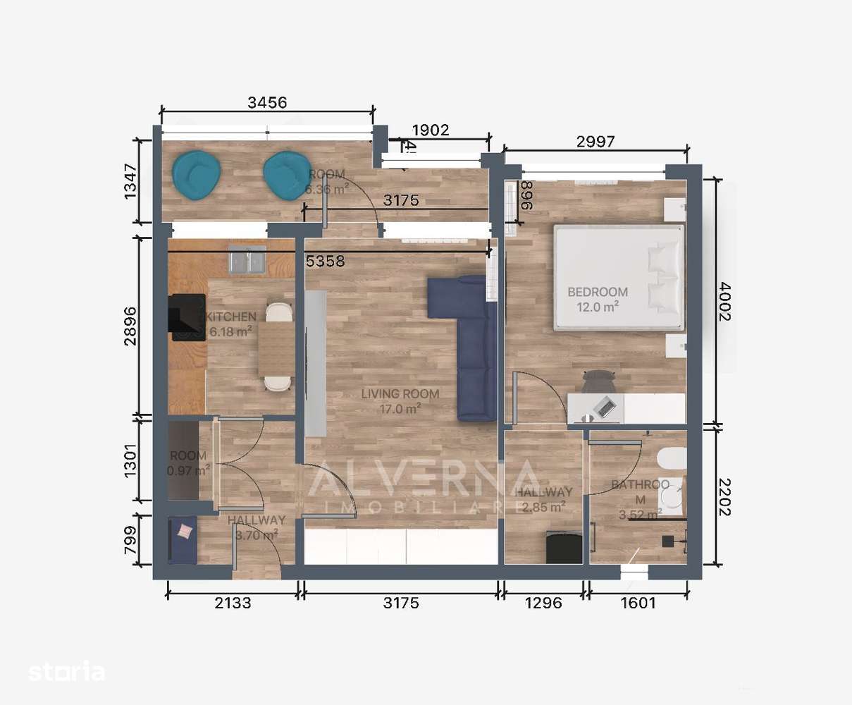 COMISION 0% Apartament 2 camere | 52mp | FARA RISC | Dristor ParkLake-14