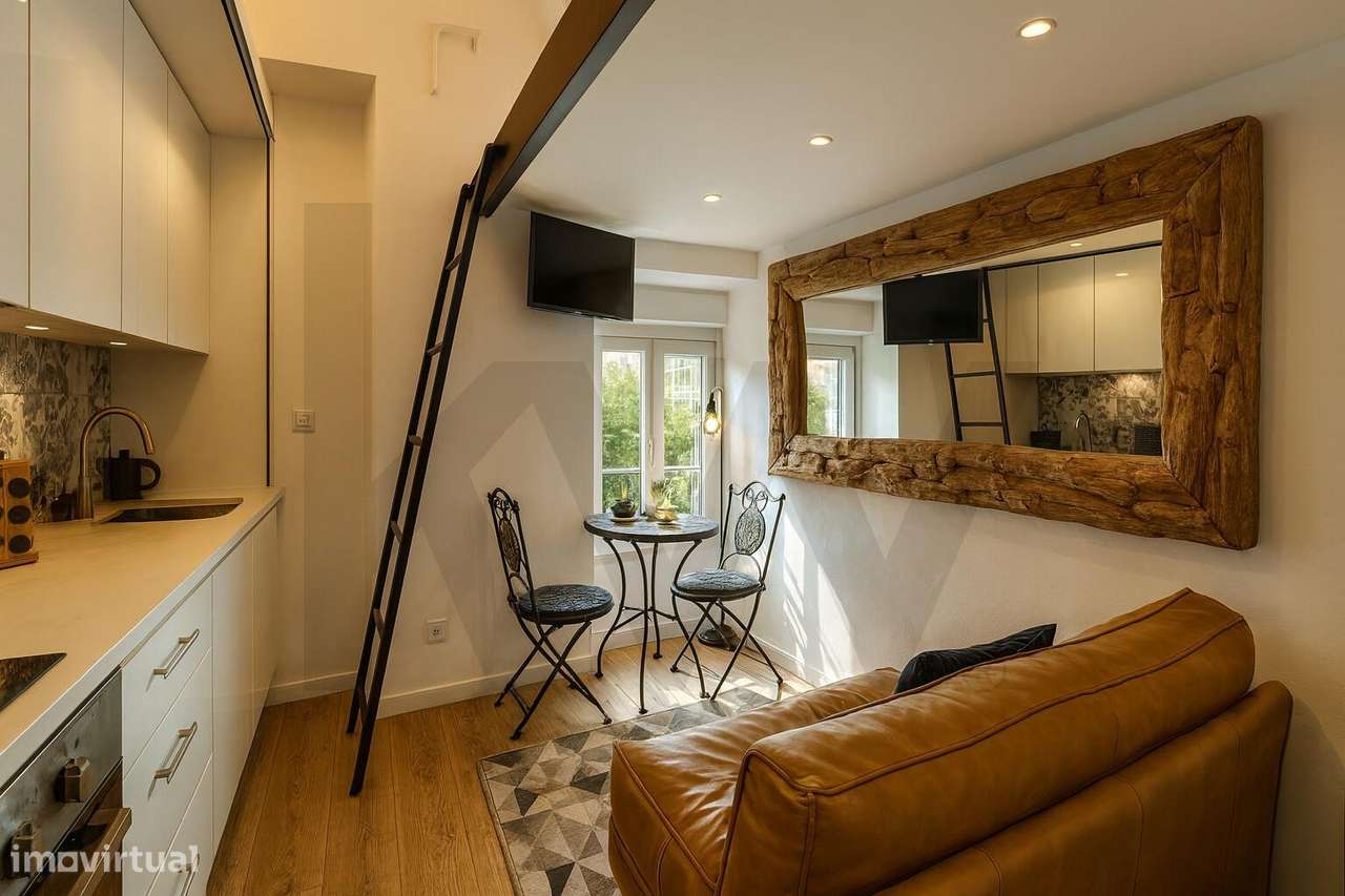 Apartamento T1 na zona histórica de Lisboa - Grande imagem: 3/7