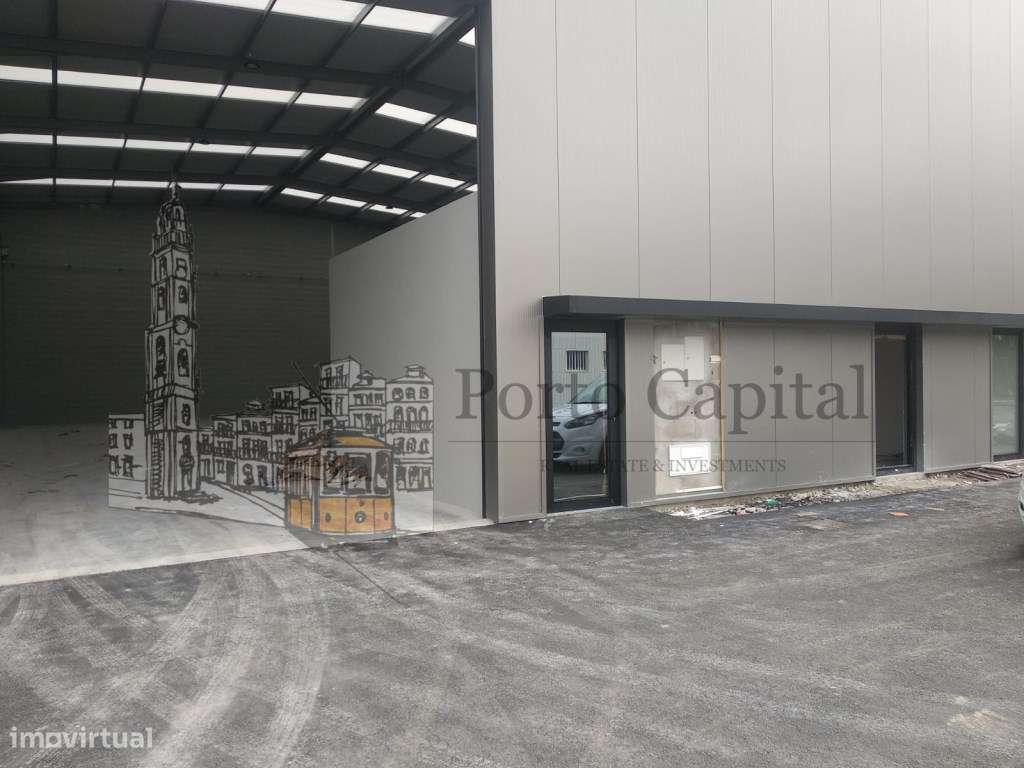 EXCELENTE ARMAZÉM NOVO PARA ARRENDAR EM MILHEIRÓS, MAIA - Grande imagem: 4/21