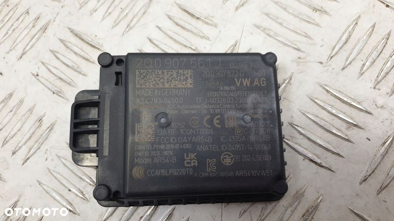 VW SEAT SKODA VAG RADAR DISTRONIC 2q0907561j - 1