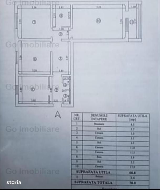 Apartament 3 camere Alexandru cel Bun