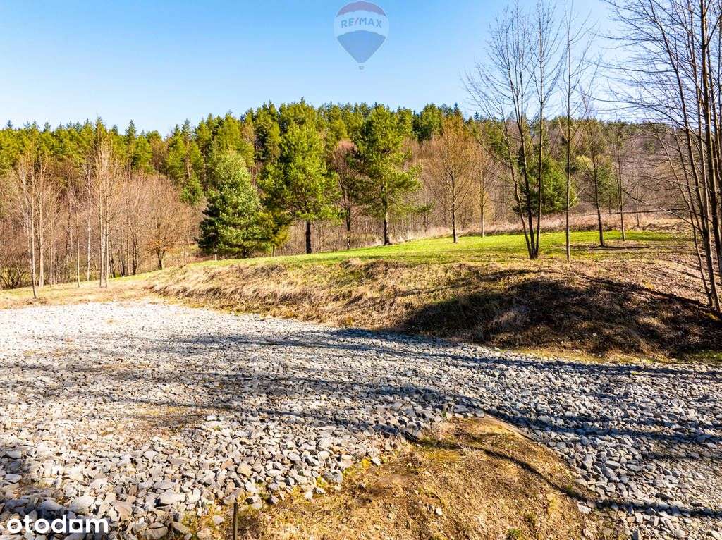 Działka Z Pozwoleniem Na Budowę Domku W Stróży. - Pełny obrazek: 5/20