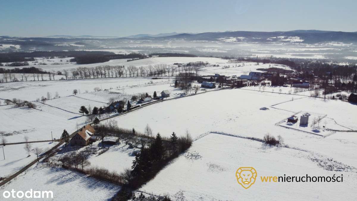 Klimatyczna działka na Pogórzu Izerskim/MPZP Mnu-12