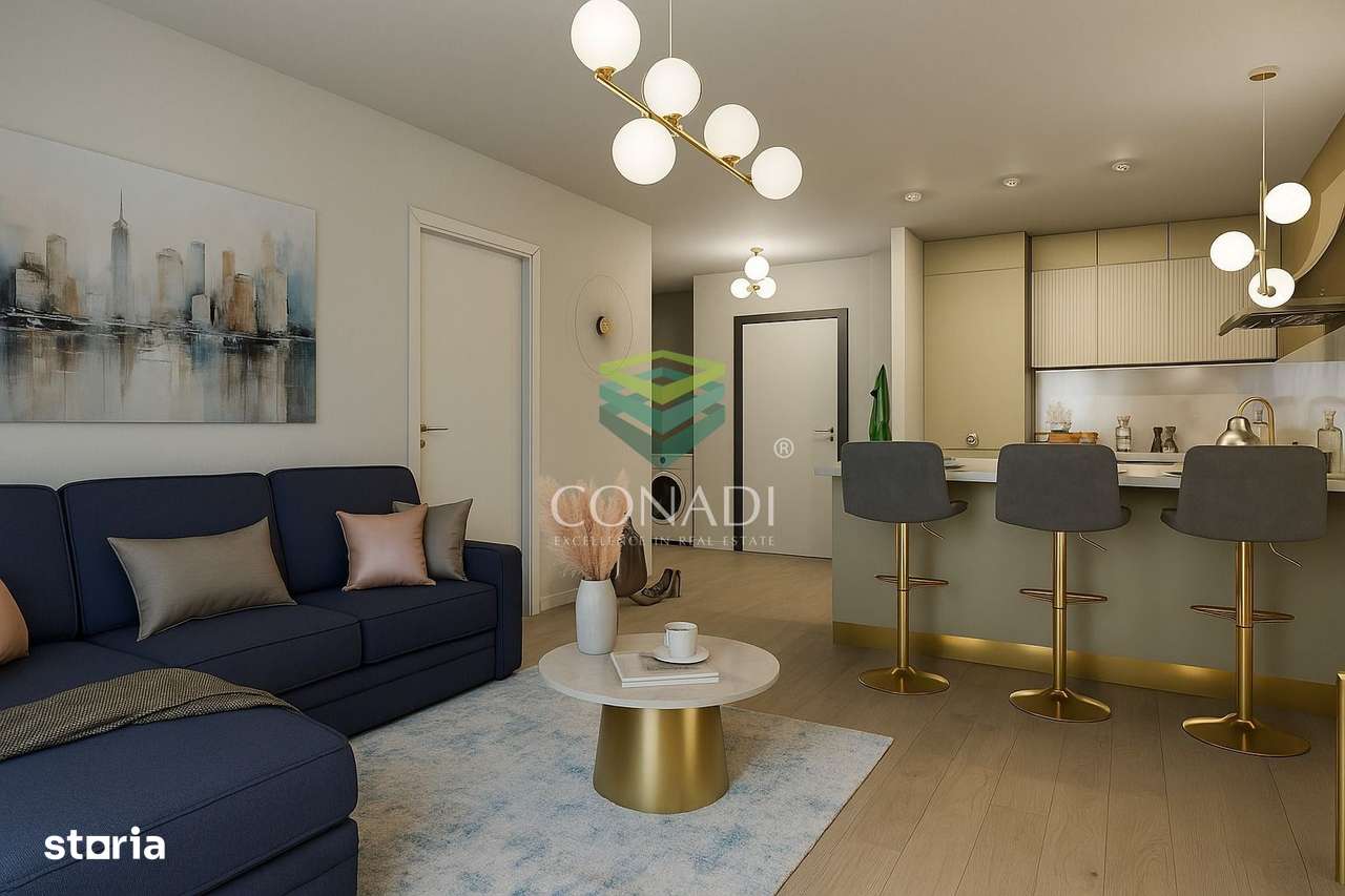 Bloc finalizat 2025 - Apartament 2 camere + loc parcare - Zona Domenii-0