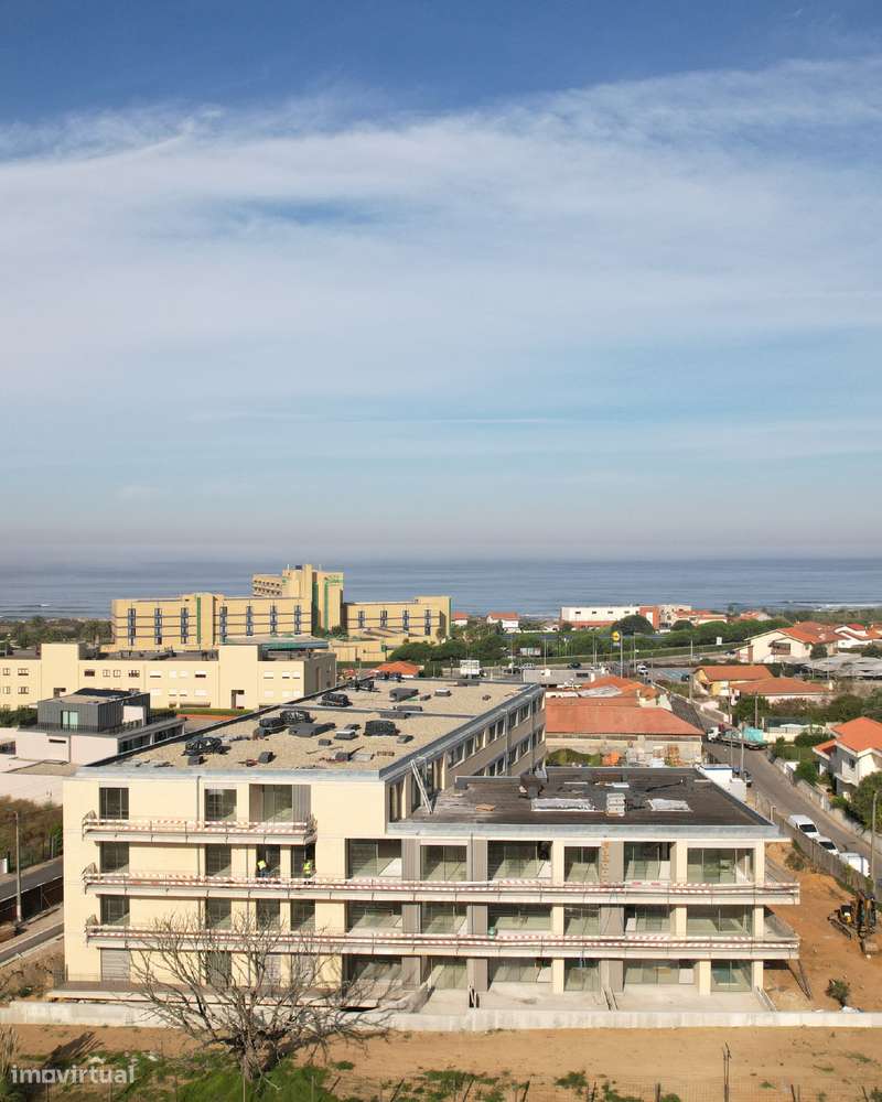 Apartamento T3 São Félix da Marinha Vista Mar Garagem Box 2 Carros-30