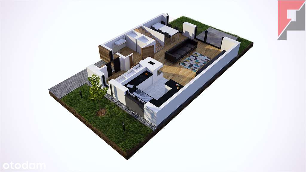 Ostanie dwa domy Promykowa blisko parku-4