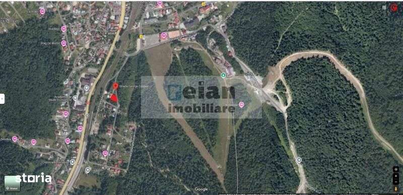 Predeal Partia Clabucet - Teren Unic 1060mp, Deschidere 32ml Utilitati - Imagine principală: 2/16