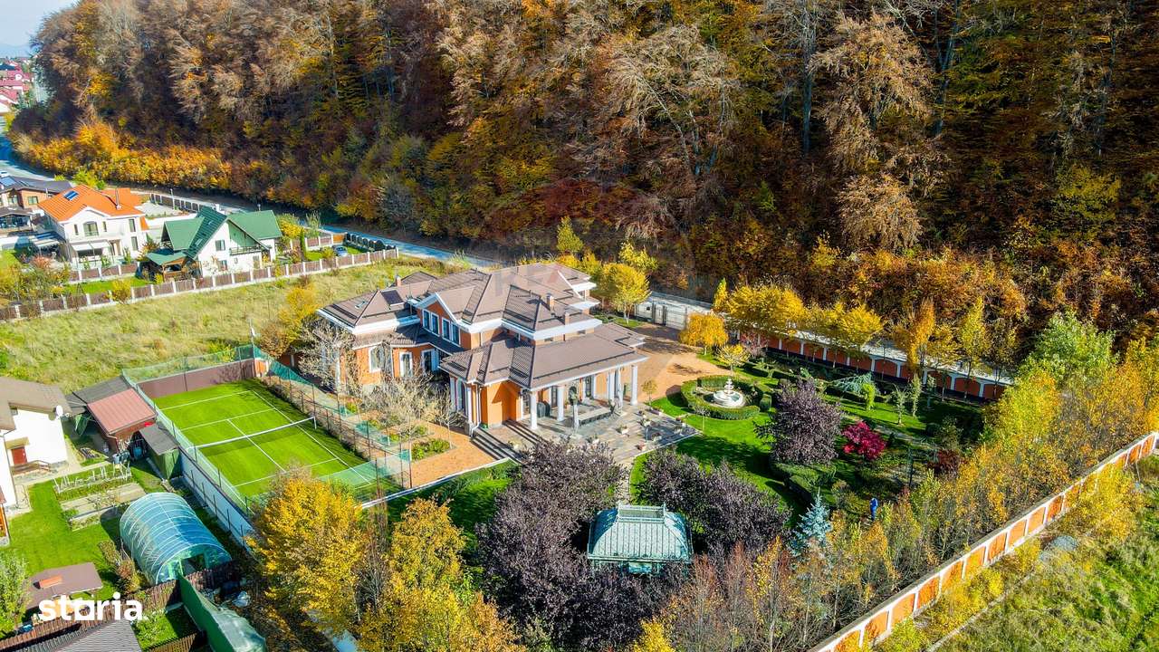 Bijuterie arhitecturală unică | teren de tenis | finisaje premium - Imagine principală: 1/17