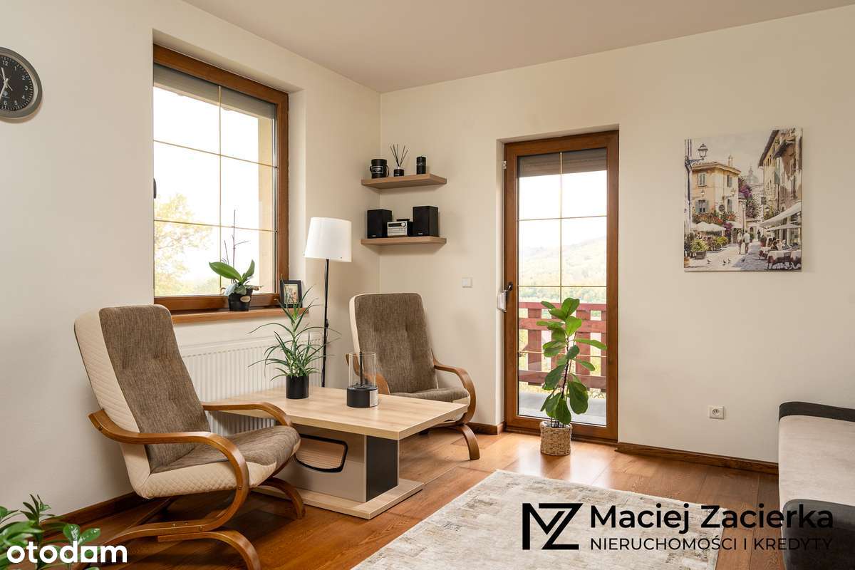 Beskidy, Brenna | dom dwurodzinny z panoramą gór-10