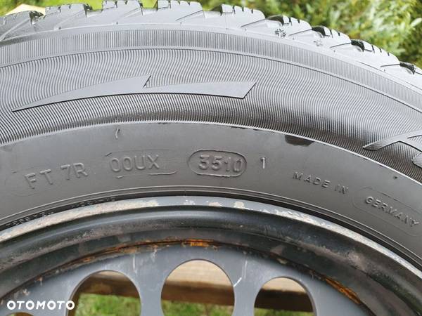 FELGI STALOWE 4 SZTUKI Z OPONAMI R16 7Jx16H2 ET39 MICHELIN ALPIN 205/60 R16 - 3