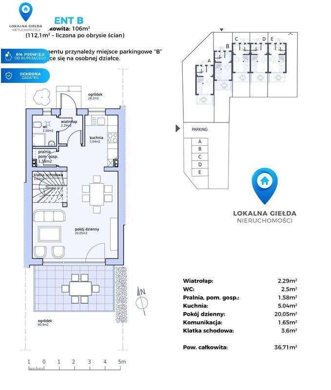 Mieszkanie z ogródkiem w bardzo dobrej lokalizacji - Pełny obrazek: 2/20