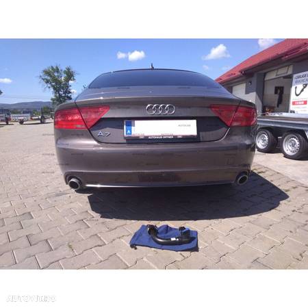 Carlig de remorcare pentru Audi  A 7 - 4 usi, qoatro combi- sistem demontabil automat - vertical - din 03.2011/- - 7