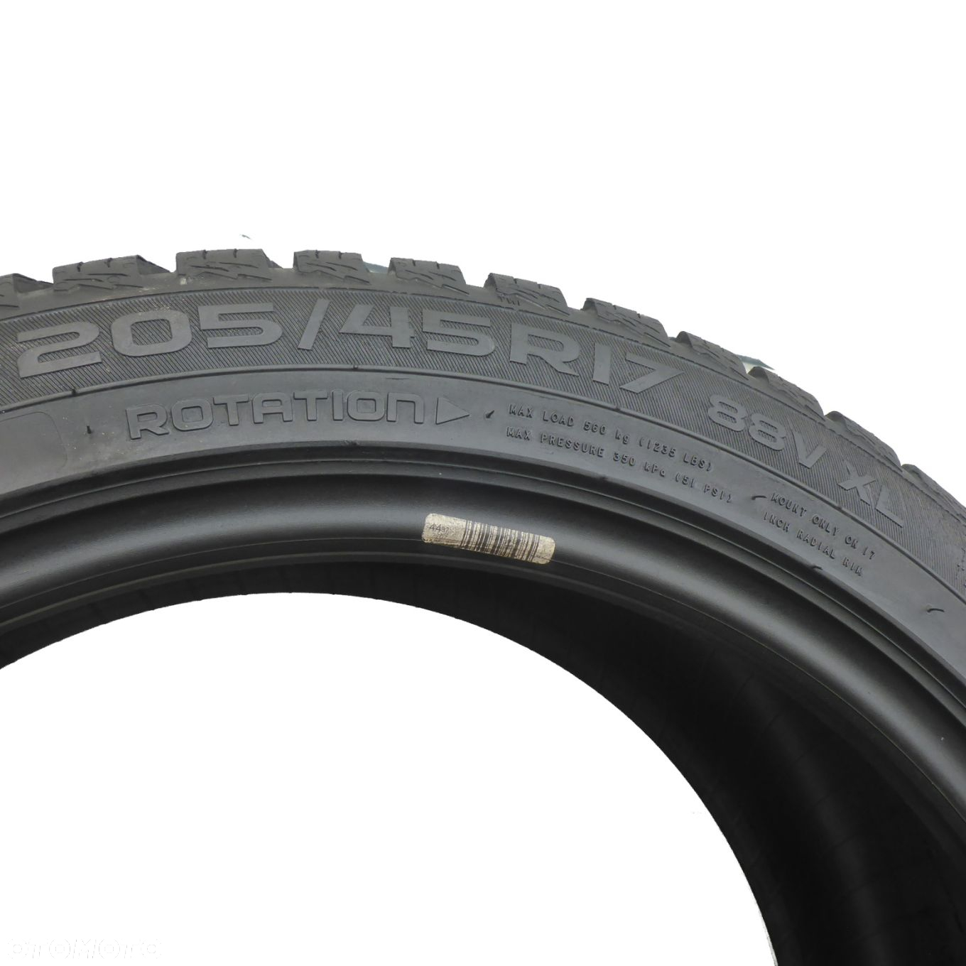 2 x NOKIAN 205/45 R17 88V XL Weatherproof Wielosezon 8mm - 6