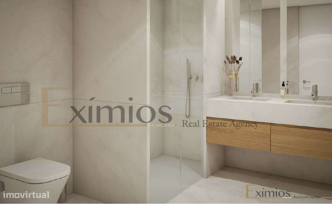 Apartamento T1 novo, em primeira linha, em Vila do Conde - Grande imagem: 5/6
