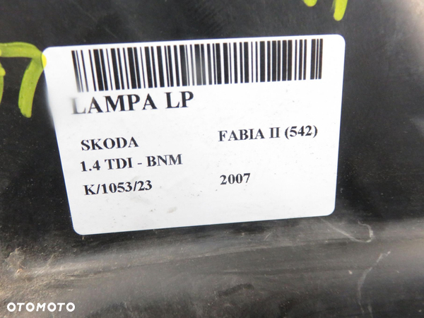 LAMPA LEWA PRZEDNIA SKODA FABIA II (542) 24783100 - 5