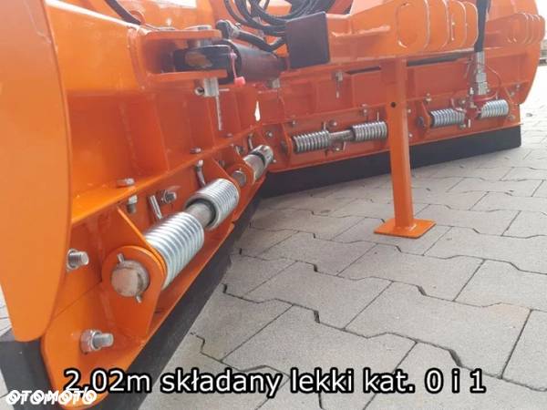 Pług SKŁADANY do śniegu komunalny śnieżny STRZAŁKA METAL TECHNIK 1,52m 1,82m 2,0 - 10