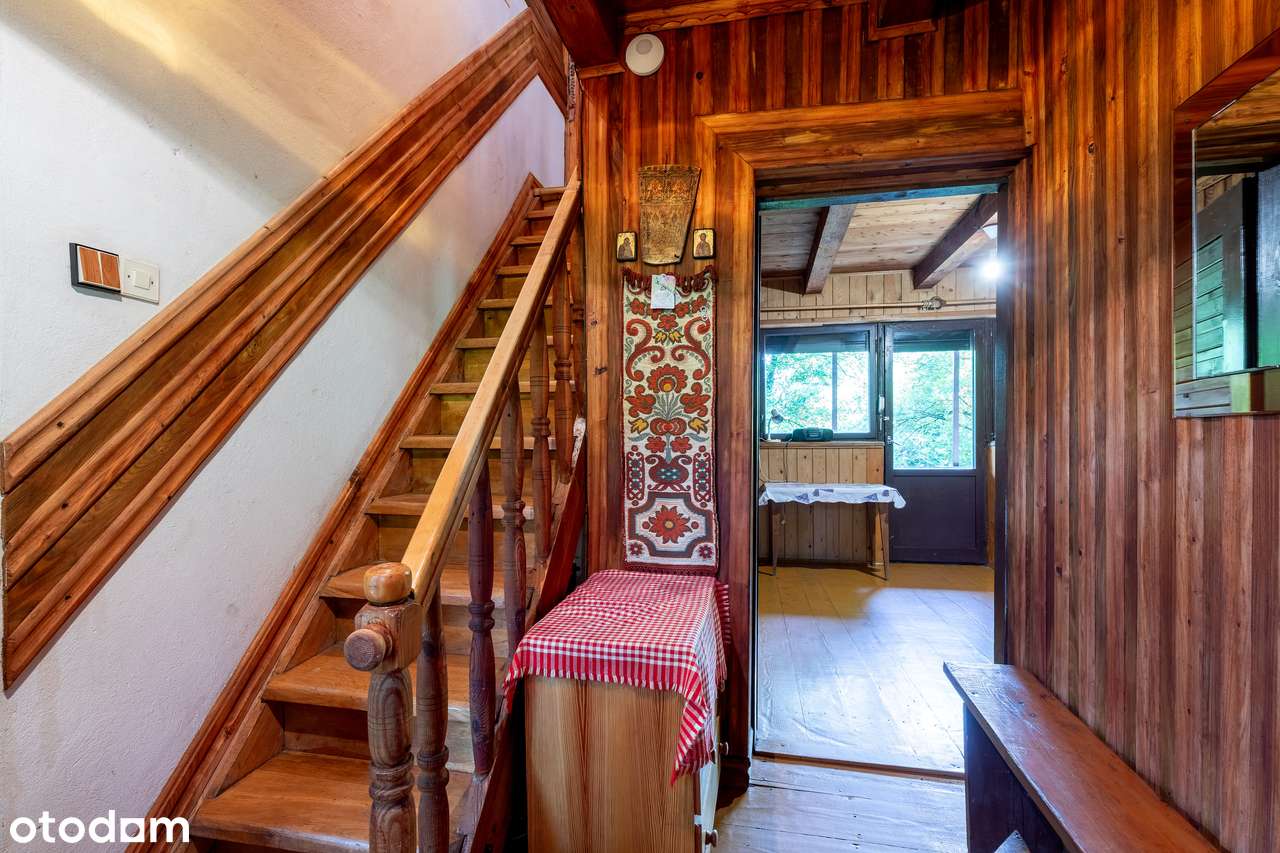 Dom letniskowy 70 m2 do remontu ok Dobczyc - Czasław-14