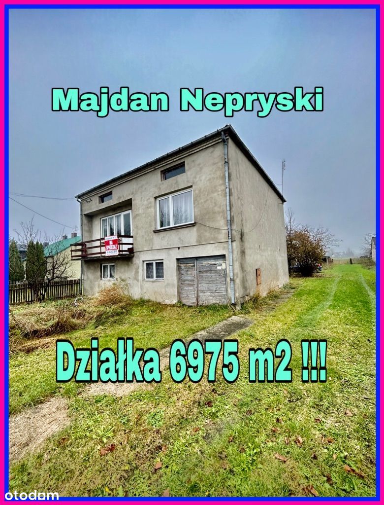 Dom w Majdanie Nepryskim-atrakcyjna lokalizacja !!