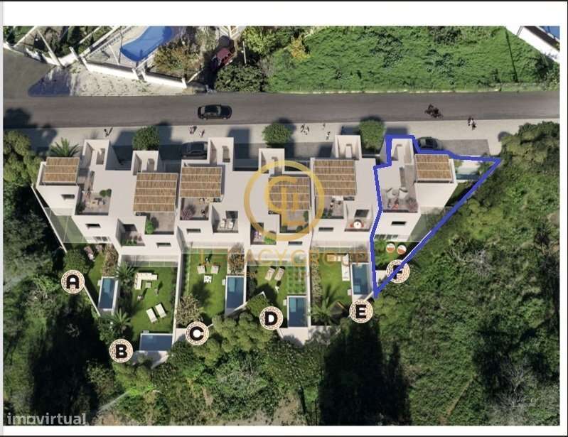 Moradias T2 de Luxo com Piscina e Jardim Privados no Coração de Alm...-14