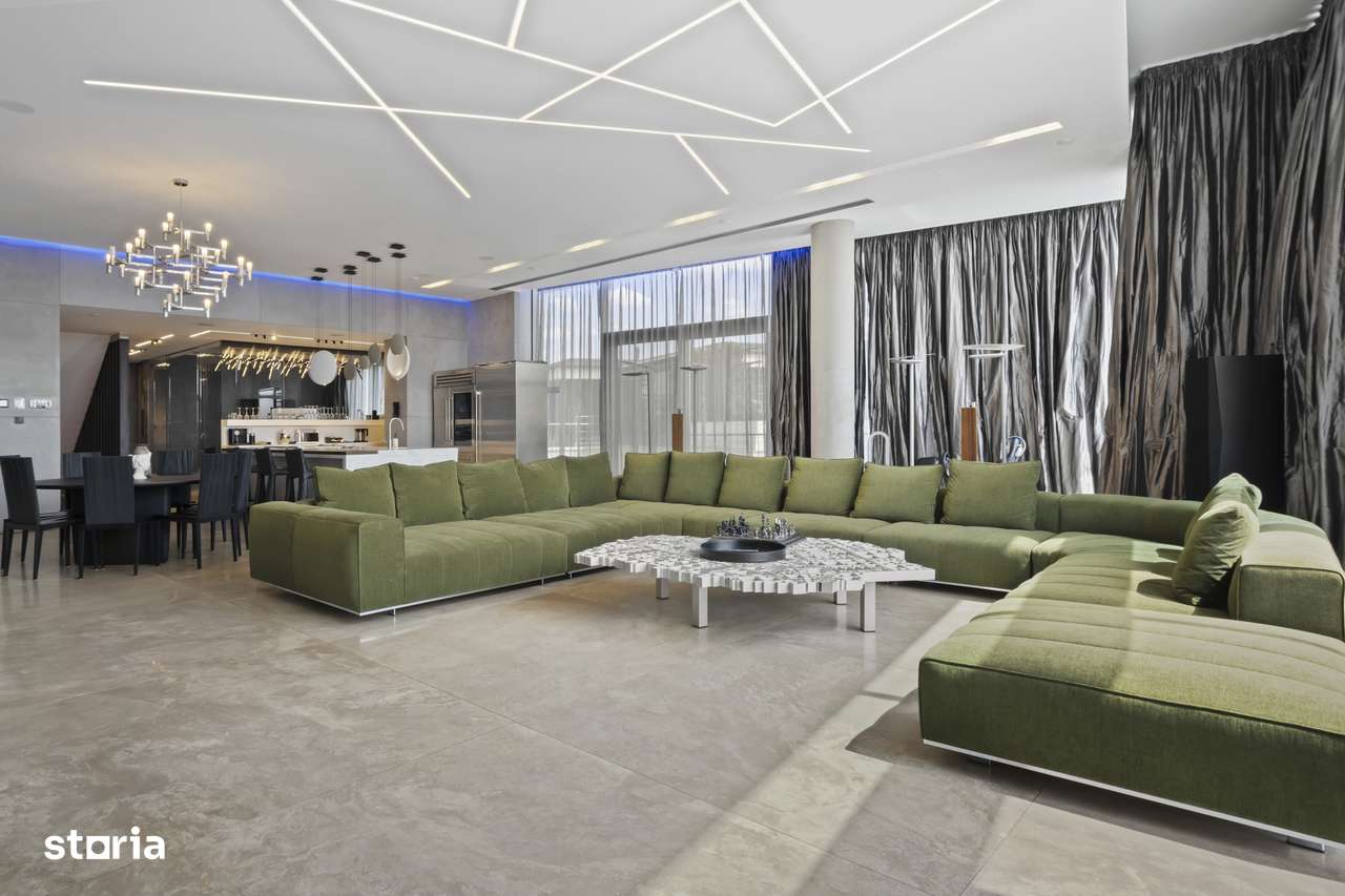 Penthouse cu 5 camera de vanzare in One Floreasca Lake