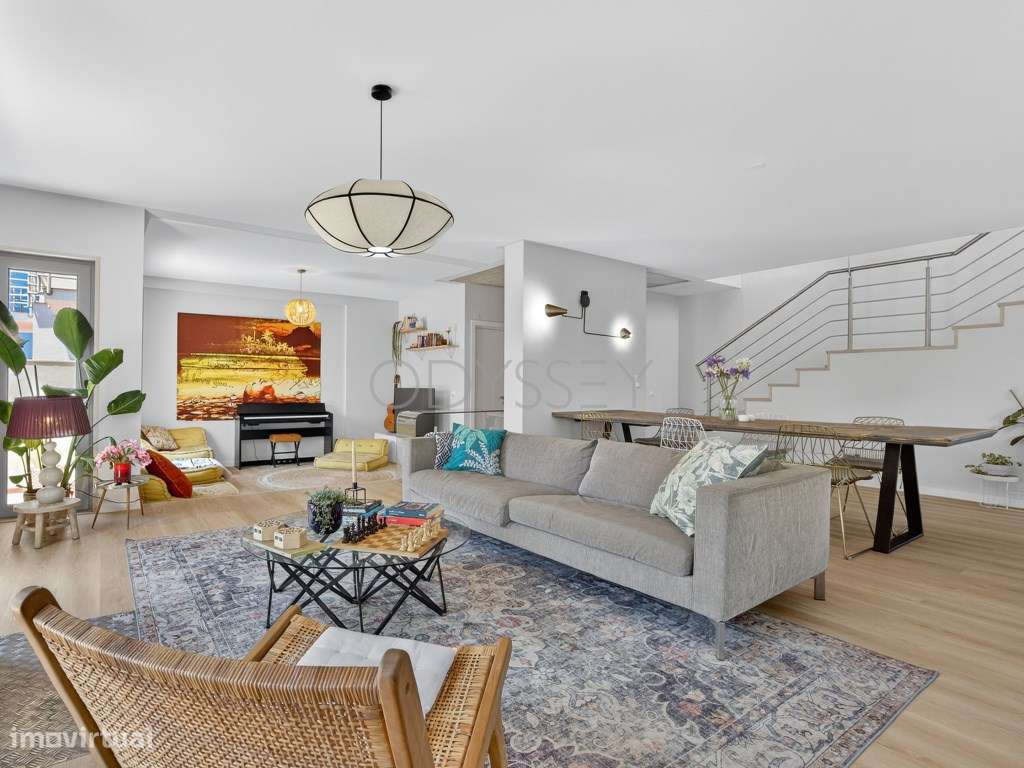 Villa entre litoral e campo com vista mar perto da Ericeira-17