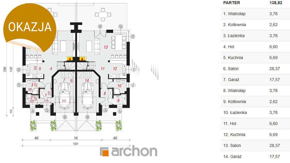 Dom bliźniak 142m2 Niemcz wykończony - Pełny obrazek: 5/20