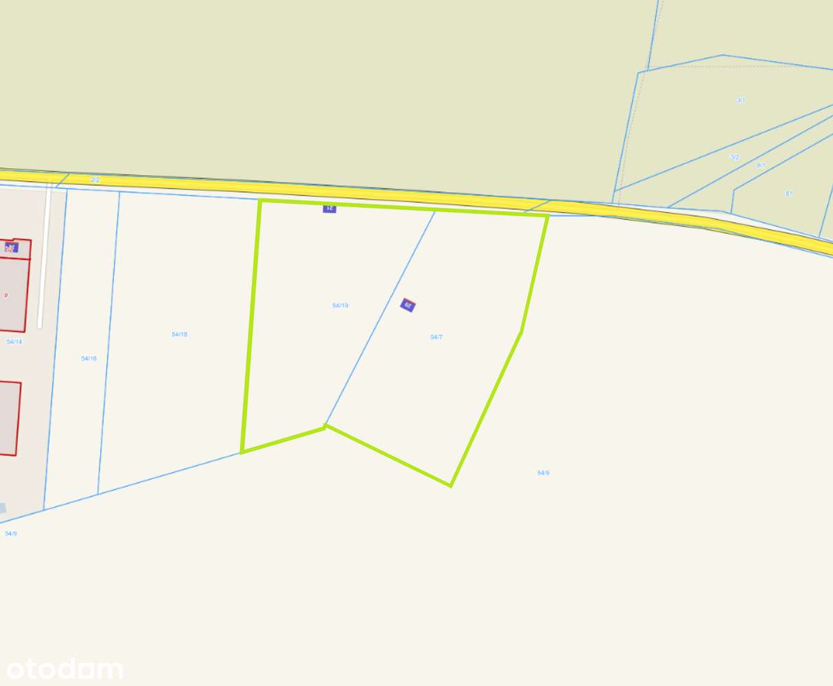 Działka AG 2,08 ha BUSZEWO - Pełny obrazek: 2/2