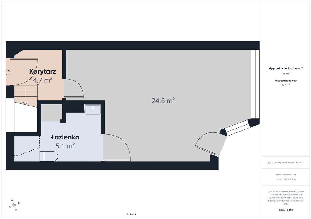 Lokal + mieszkanie w Kwadracie, centrum Pruszcza - Pełny obrazek: 5/14
