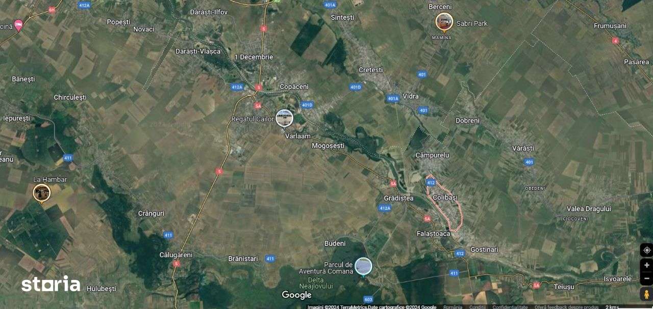 Terenuri intravilane Colibasi jud Giurgiu - Imagine principală: 1/4