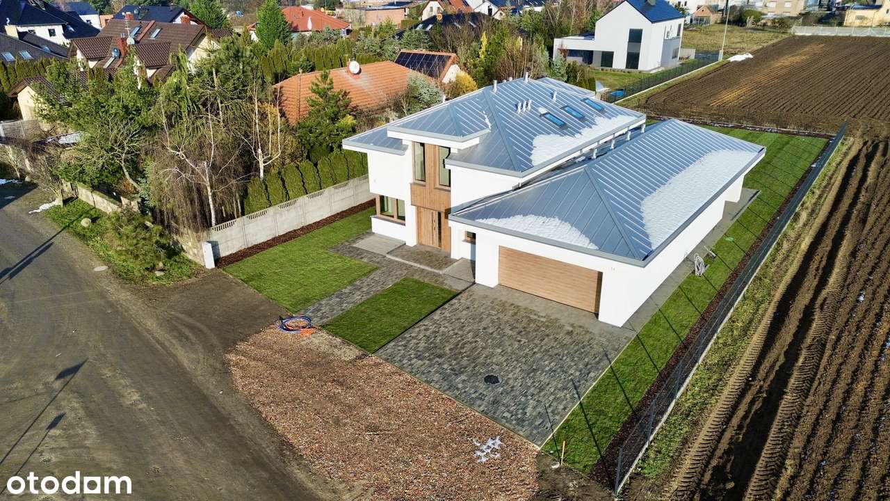 Zakrzewo - DOM 251m2 z salonem 65m2!! działka 1088m2, podwójny garaż - Pełny obrazek: 4/20