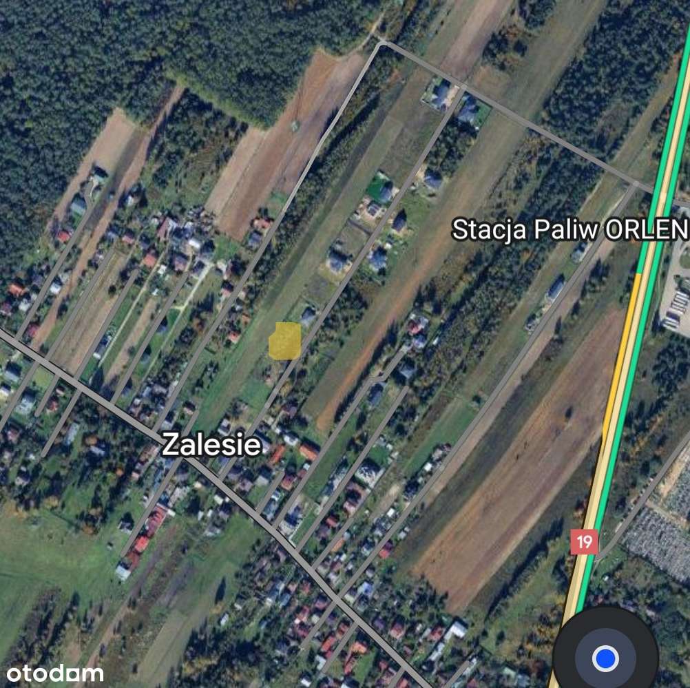 Działka budowlana 12a Zalesie gm. Niemce, niedaleko lasu - Pełny obrazek: 4/7