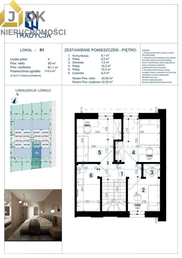 Mieszkanie 81 m² w domu dwulokalowym | Nowe Mostki-16