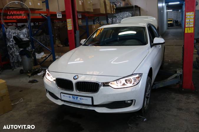 Faruri Angel Eyes BMW Seria 3 F30 F31 (2011-2015) Xenon look- livrare gratuita - 9