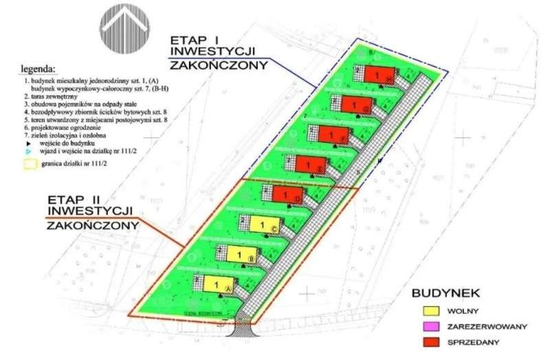 Smołdziński Las nowy  dom nad morzem 80,30 m2 z działką-13