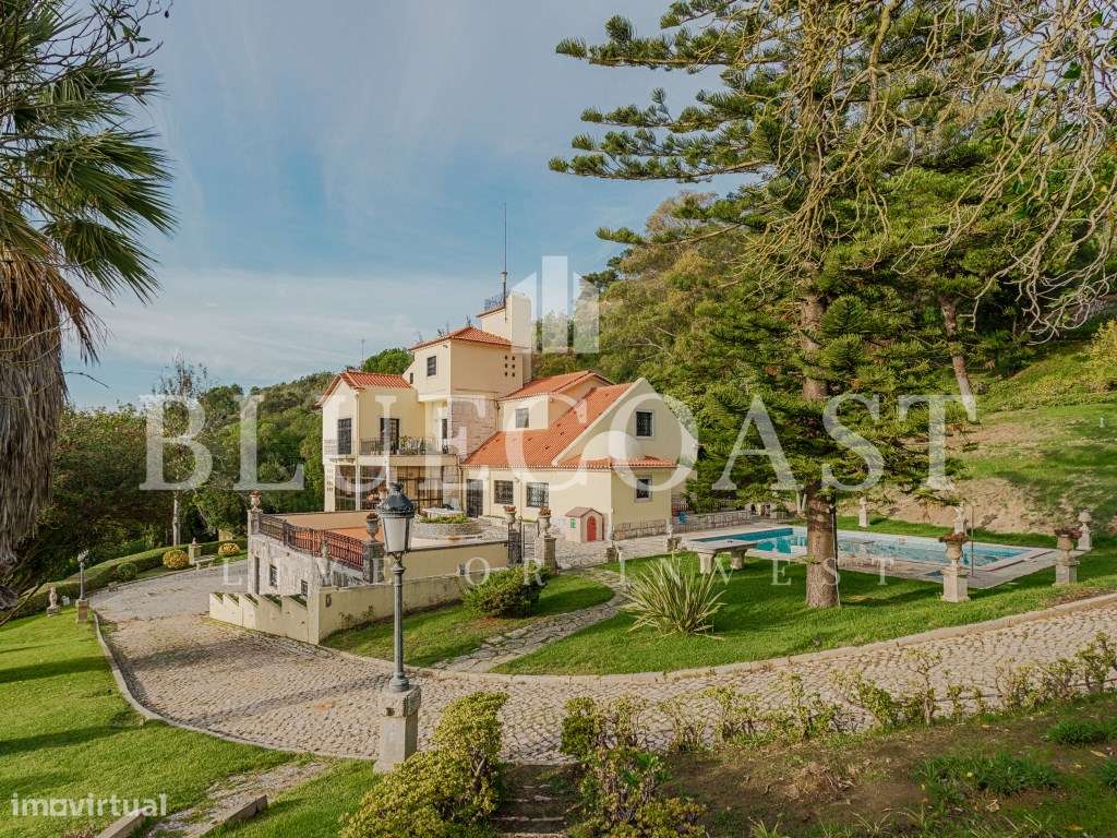 Fantástico Palacete com vista única na Costa da Caparica-52