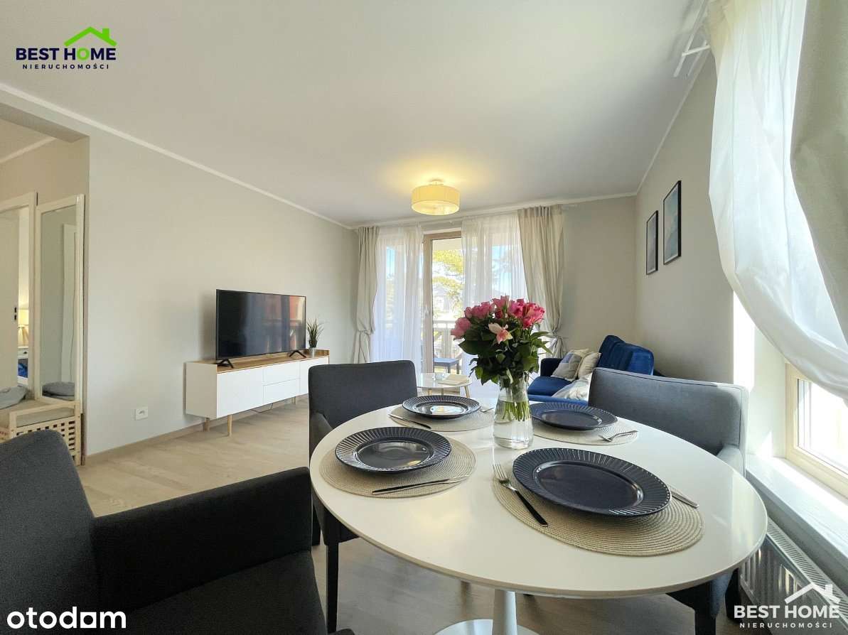 Apartament z tarasem i widokiem na jezioro Mielno-8