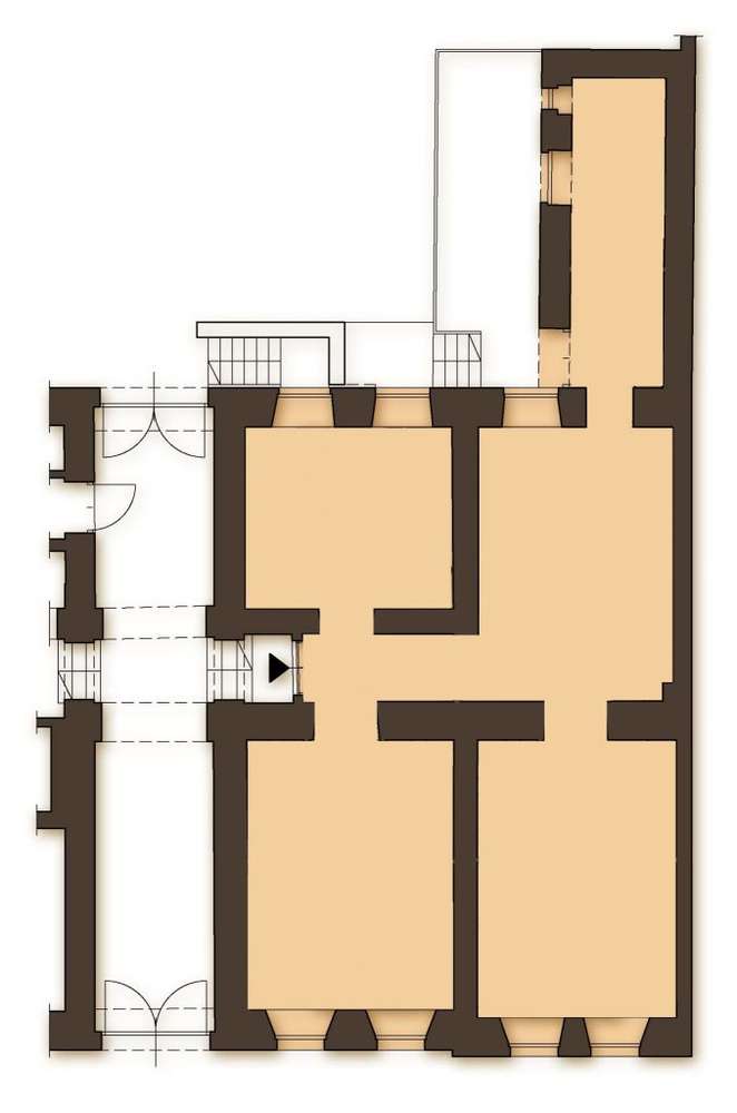 Duży lokal usługowy - Smoleńsk 22 - Kraków - Pełny obrazek: 2/3