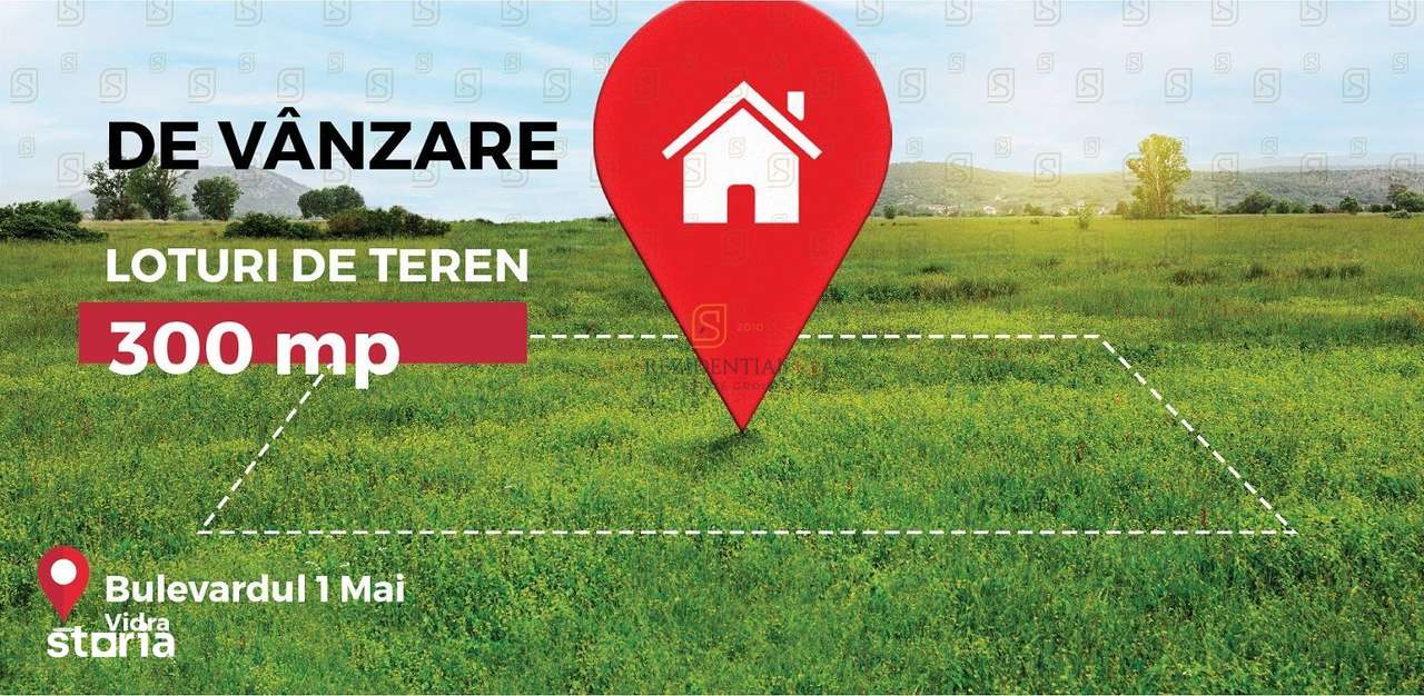 Comuna Vidra – loturi teren intravilan, 300 mp, acces drum principal - Imagine principală: 5/20