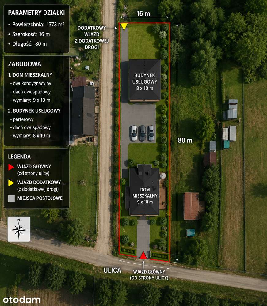 Zalesiany 4 działki - została ostatnia pow. 1000 m2-6
