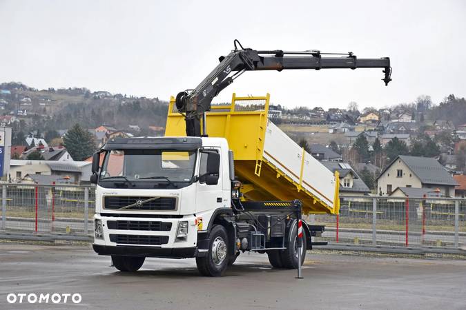 Volvo FM 9 300 * WYWROTKA 5,00m + HIAB 144 D - 3 HIDUO + PILOT - 2