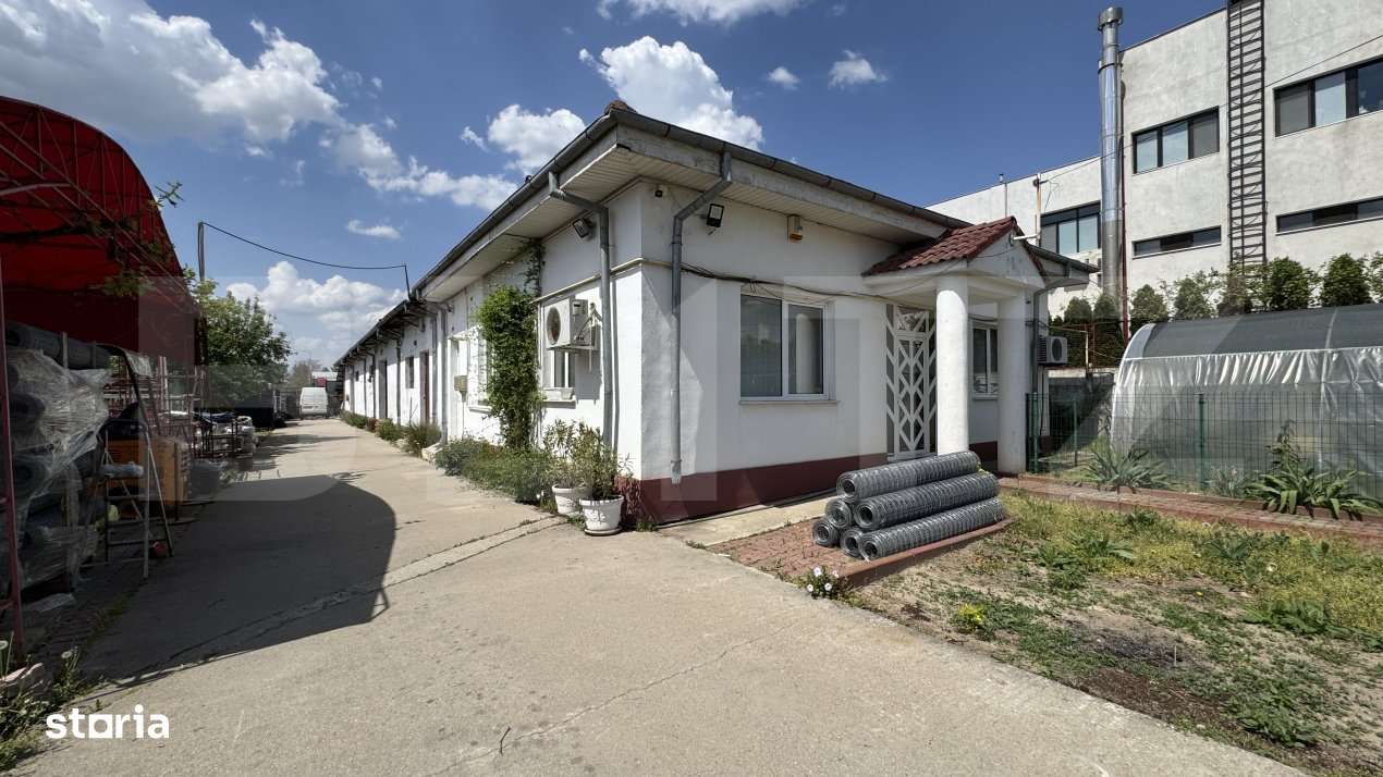 Spatiu industrial tip hala cu birouri, acces tir, 2 rampe, zona Caraca - Imagine principală: 1/13