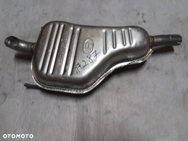 tlumik końcowy tylny skorupa   OPEL Zafira B 1.8i 07/05- MPV 5852470 5852551  17287 P ALU - 1