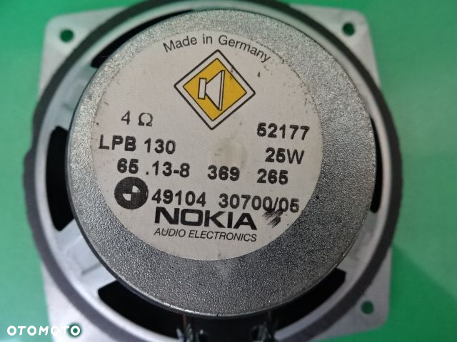 GŁOŚNIK GŁOŚNIKI PRAWY LEWY TYŁ TYLNE BMW E39 KOMBI NOKIA 65.13-8 369265 NR522 KPL - 6