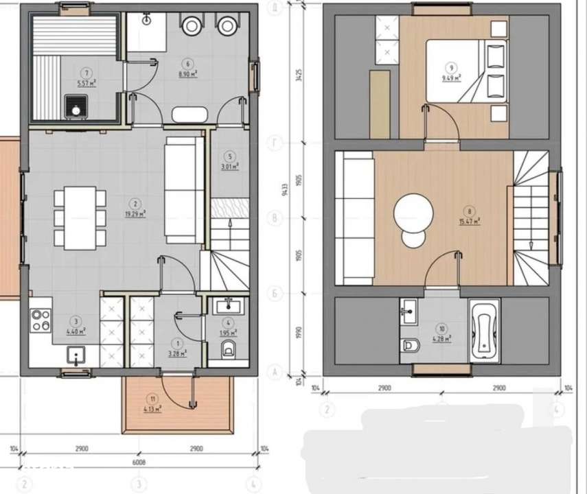 Casa / Cabana de vanzare Daia Noua la stadiul de Proiect-12