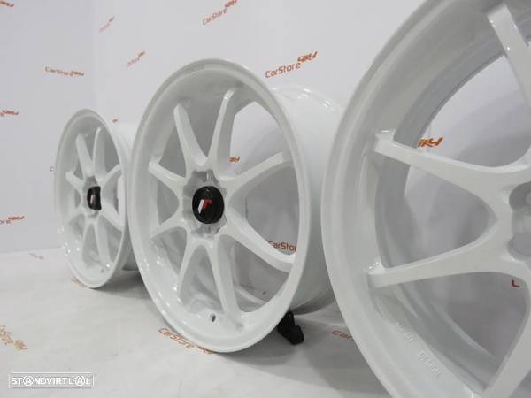 Jantes Japan Racing JR5 17x7 ET38 4x100 White - 7