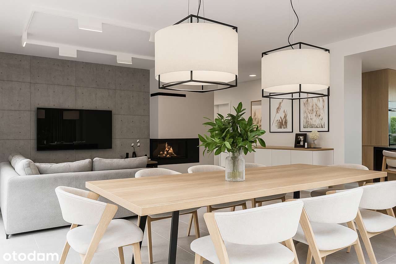 Nowy dom pow.150m2/ garaż/ działka 1075m2/ogrodzony/malownicza okolica-11