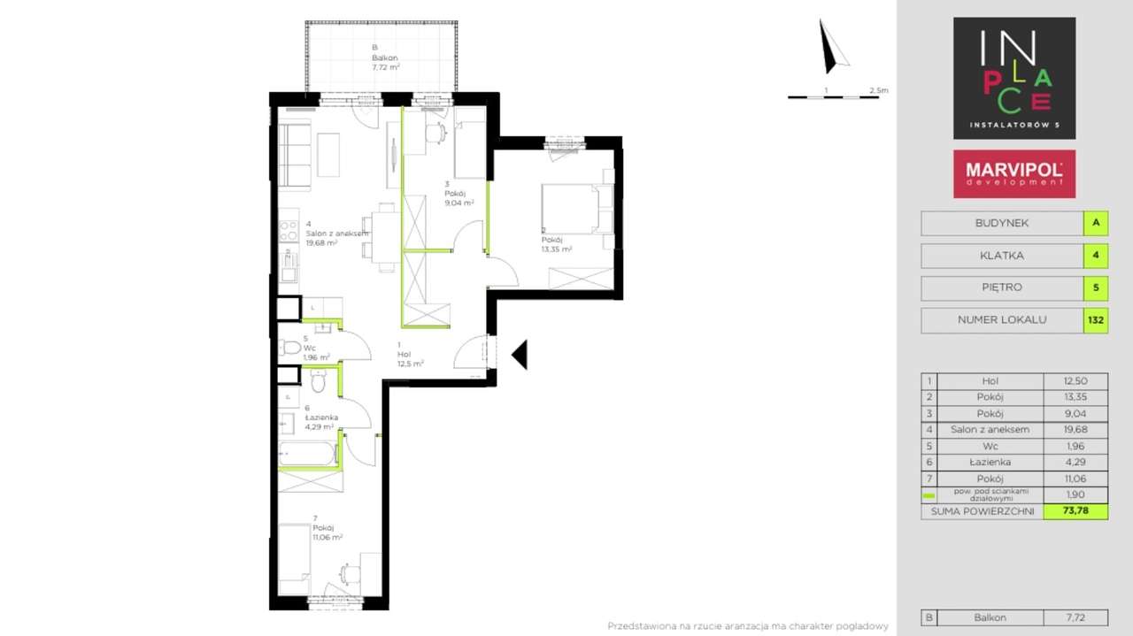 Nowoczesny 4-pokojowy apartament. Gotowy do wprowadzenia!-7