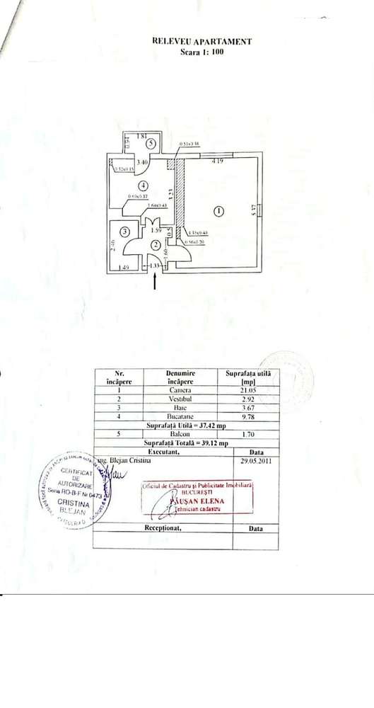 Unirii - Bd. Mircea Voda, garsoniera bloc mixt-8