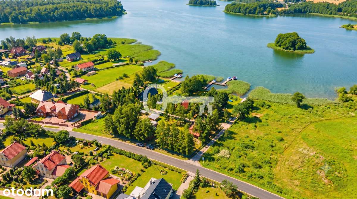 Dwa domy blisko jeziora z własną sauną i balią